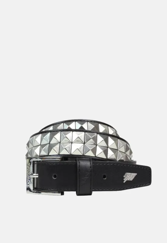 Dub Studded Leather Belt sold by Damaged Society