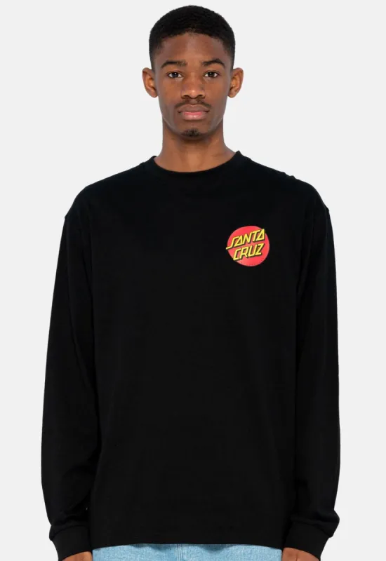 Classic Dot Chest Long Sleeved Top sold by Damaged Society