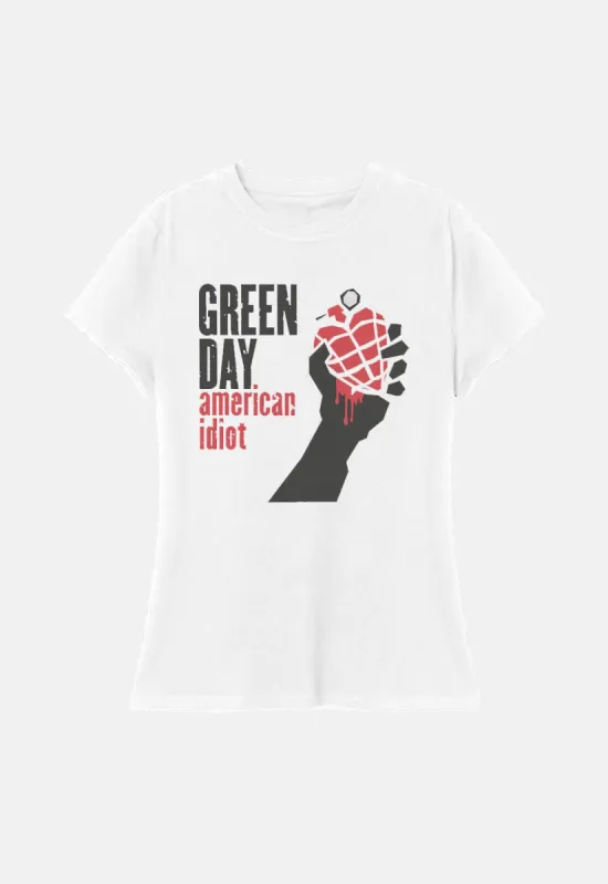 American Idiot Women's T-Shirt sold by Damaged Society