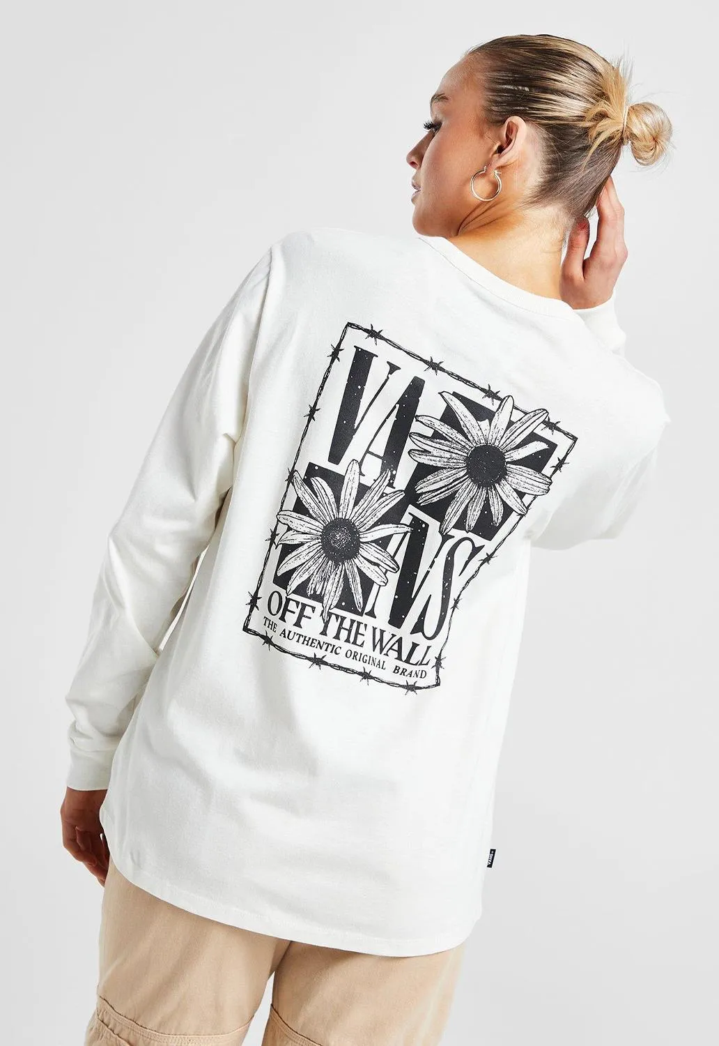 Grunge Daisy OTW Long Sleeved Top sold by Damaged Society product image thumbnail 2
