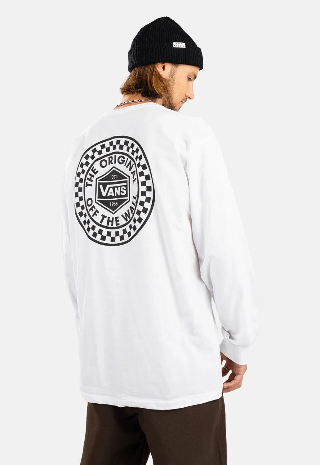 Circle Checker Long Sleeved Top sold by Damaged Society product image thumbnail 2