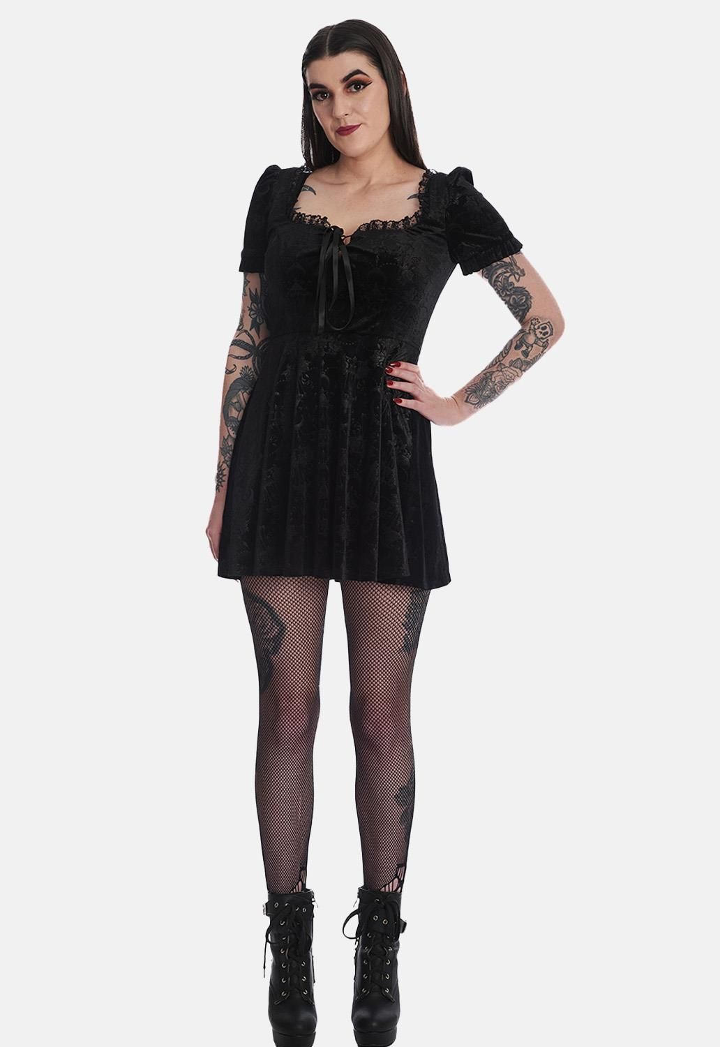 Chandelier Babydoll Dress sold by Damaged Society
