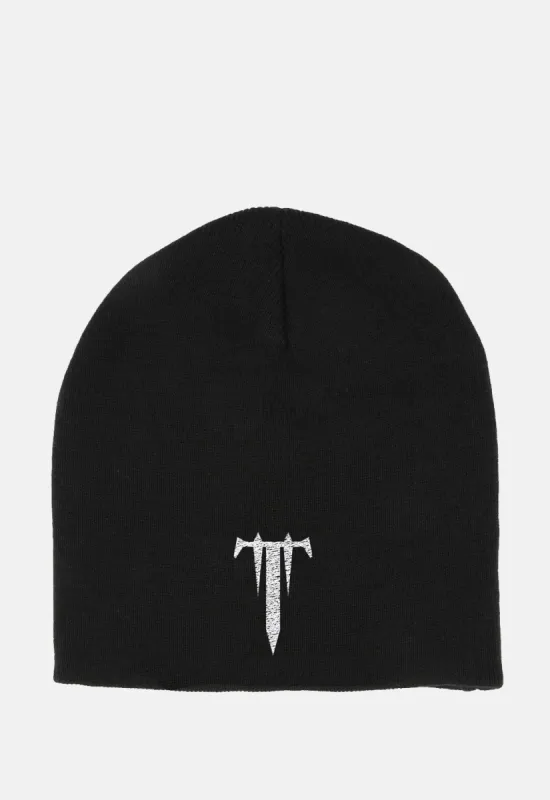 T Symbol Beanie sold by Damaged Society