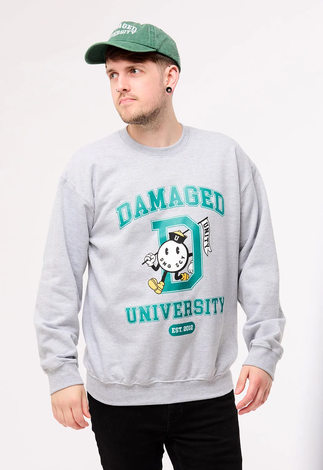 Mascot Sweatshirt sold by Damaged Society