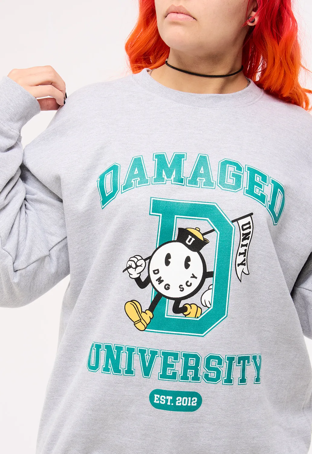 Mascot Sweatshirt sold by Damaged Society product image thumbnail 4