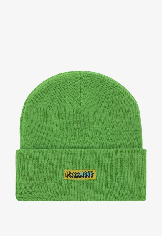 Logo Green Beanie sold by Damaged Society