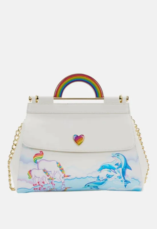 Lisa Frank Unicorn Reflection Crossbody Bag sold by Damaged Society