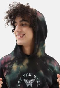 Butterfly Tie Dye Hoodie sold by Damaged Society