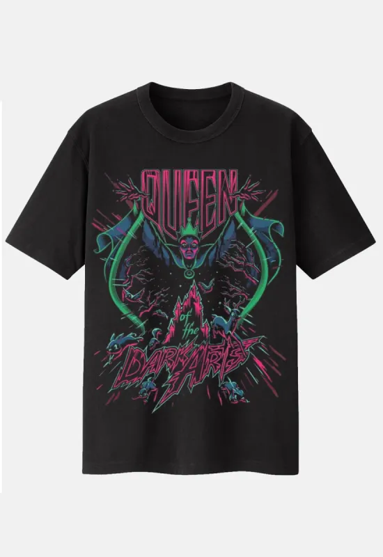 Queen Of The Dark Arts T-Shirt sold by Damaged Society