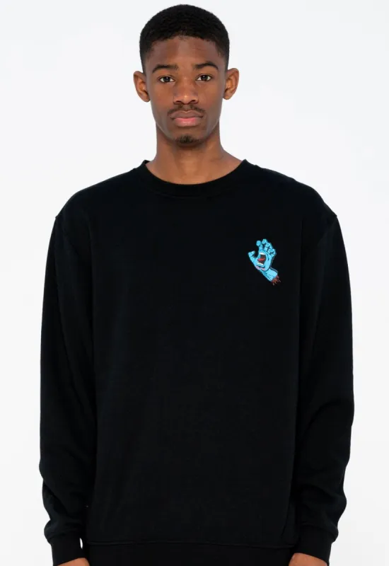 Screaming Hand Chest Crew sold by Damaged Society