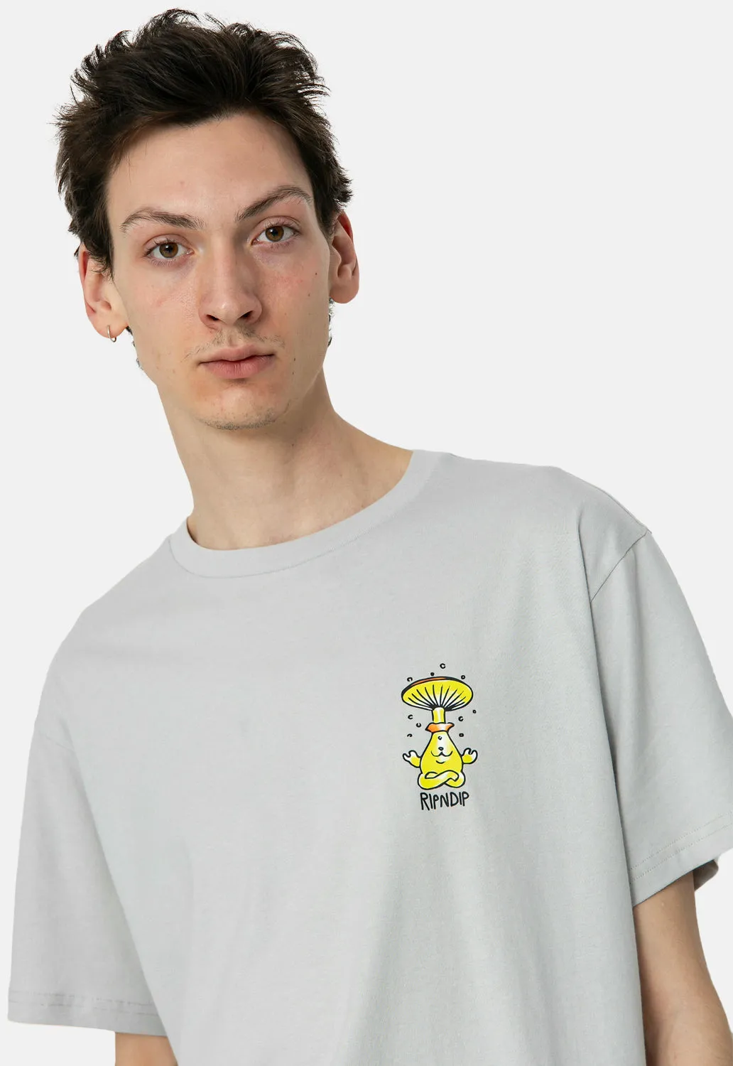 Know Ur Shrooms T-Shirt sold by Damaged Society product image thumbnail 3