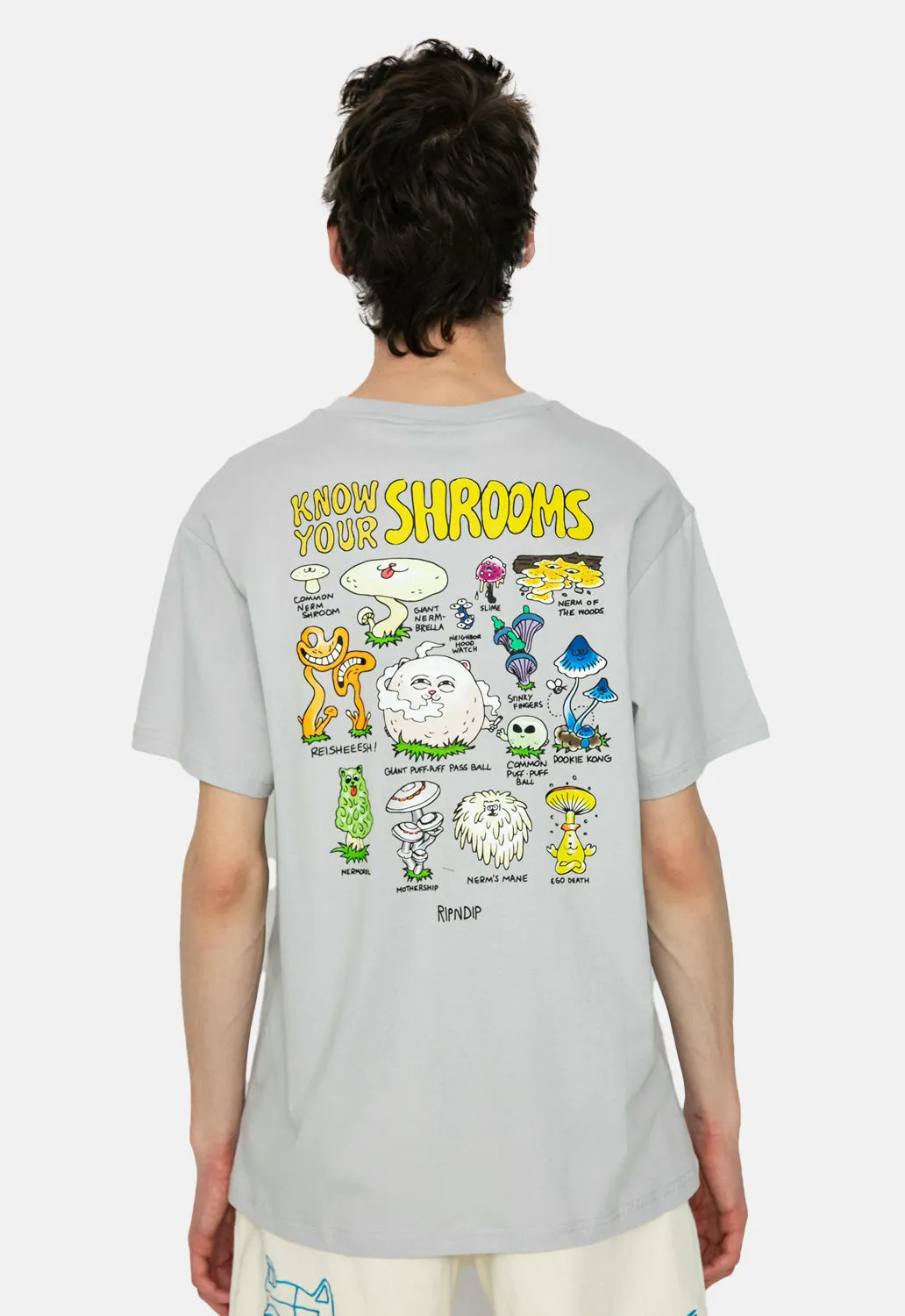Know Ur Shrooms T-Shirt sold by Damaged Society