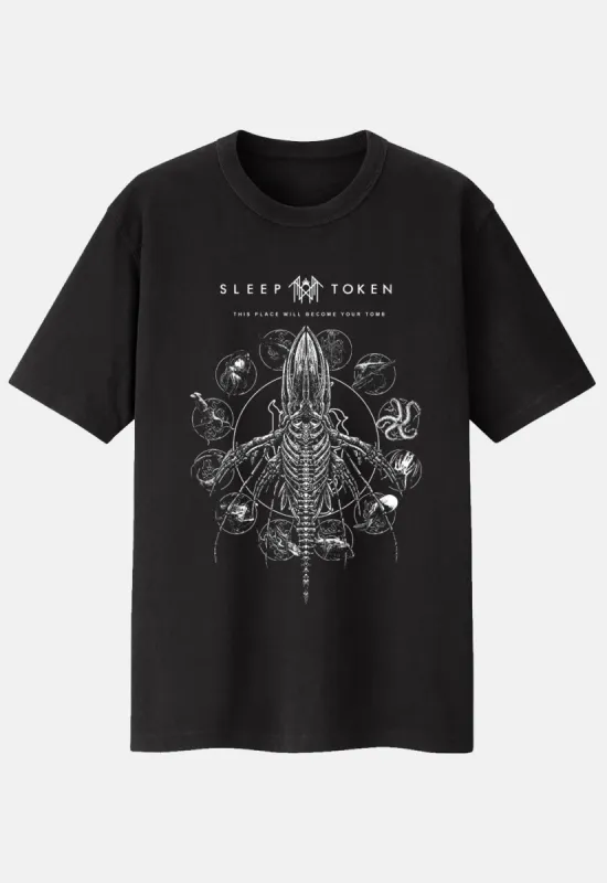 Tomb Whale T-Shirt sold by Damaged Society