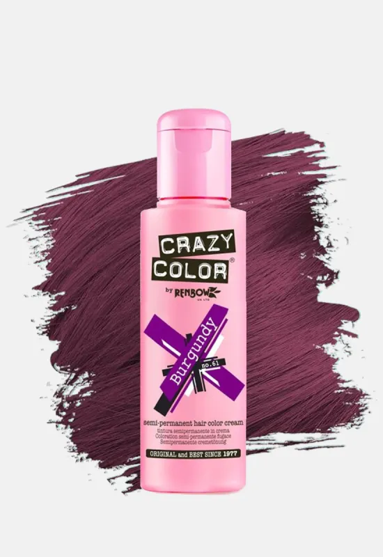 Burgundy Hair Dye sold by Damaged Society