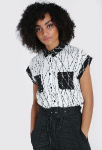 Barbed Wire Shirt sold by Damaged Society