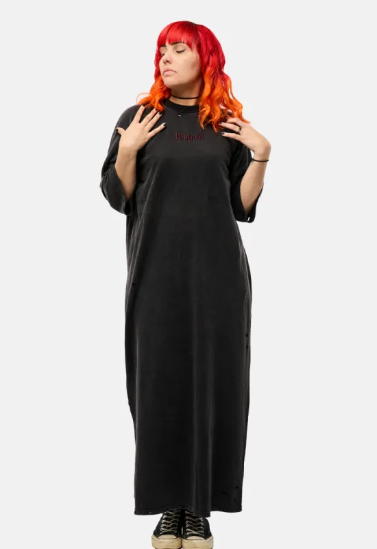 Humble Oversized Maxi Dress sold by Damaged Society