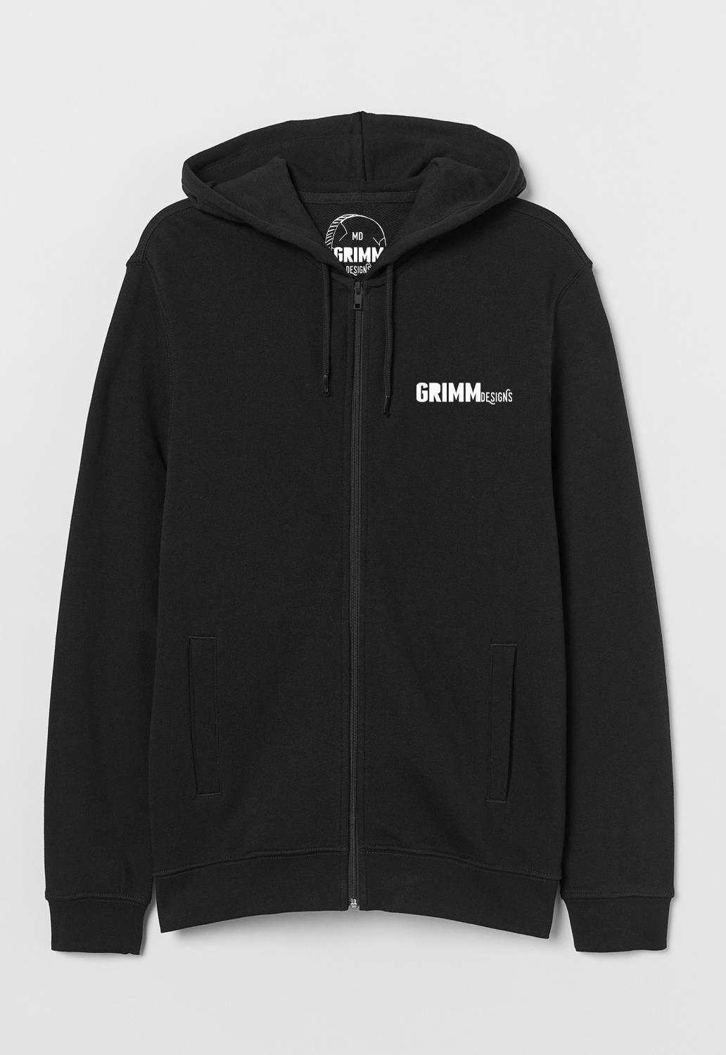 Cheshire Cat Zip Hoodie sold by Damaged Society product image thumbnail 2