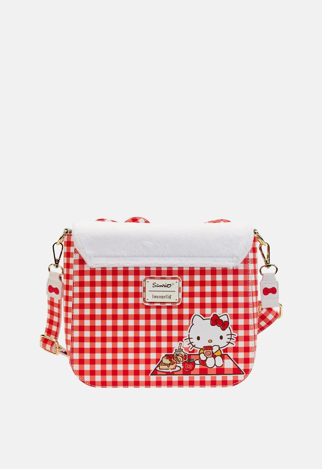 Sanrio Hello Kitty Gingham Cosplay Crossbody Bag sold by Damaged Society product image thumbnail 2