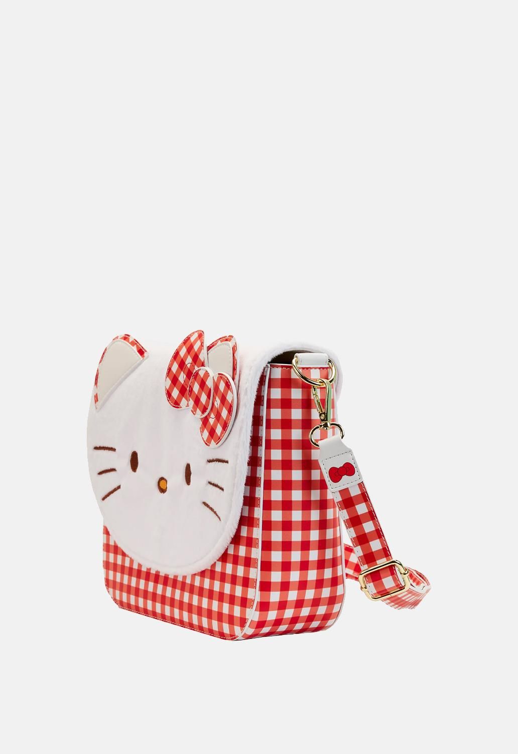 Sanrio Hello Kitty Gingham Cosplay Crossbody Bag sold by Damaged Society product image thumbnail 3
