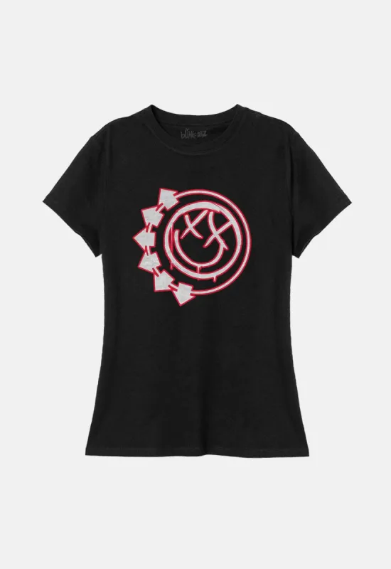 6 Arrow Smile Women's T-Shirt sold by Damaged Society
