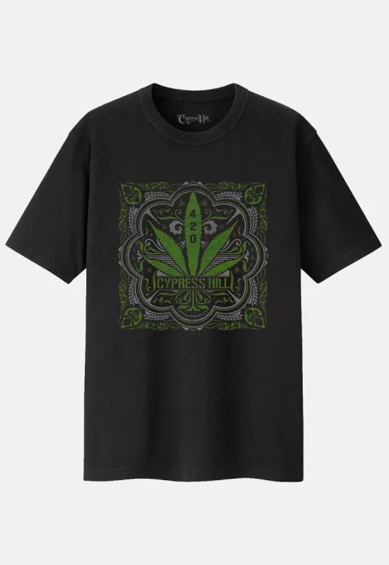 420 Leaf T-Shirt sold by Damaged Society