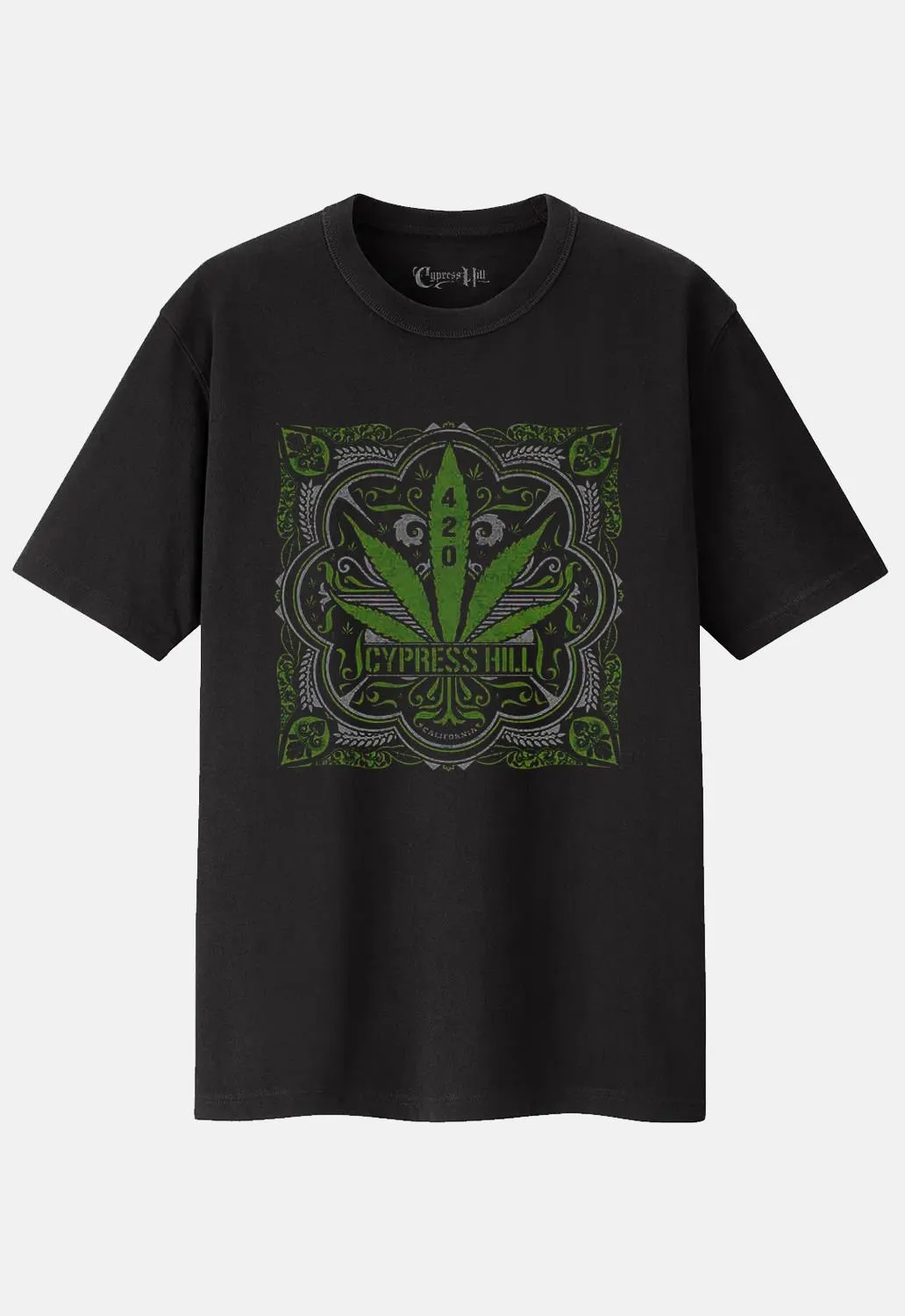 420 Leaf T-Shirt sold by Damaged Society