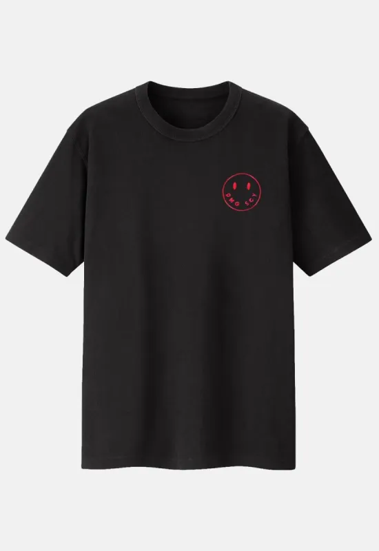 Smiley Chest T-Shirt sold by Damaged Society