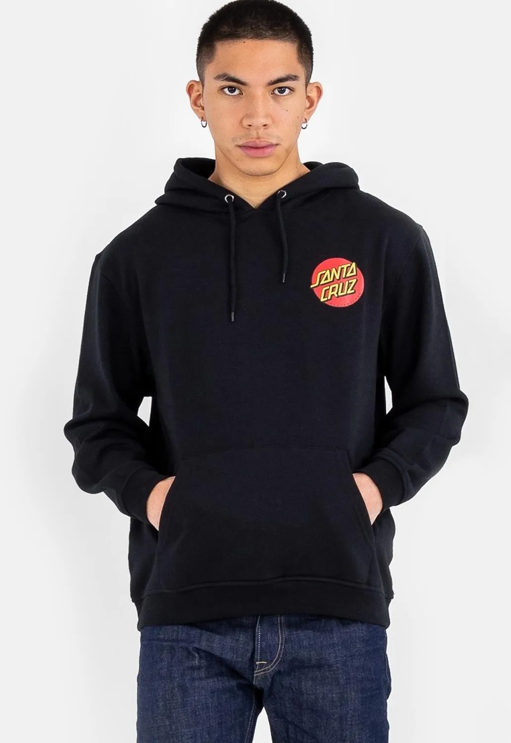 Classic Dot Chest Hoodie sold by Damaged Society product image thumbnail 3