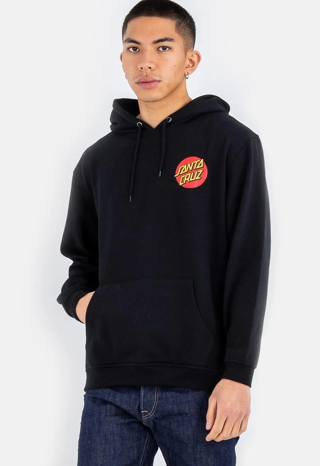 Classic Dot Chest Hoodie sold by Damaged Society