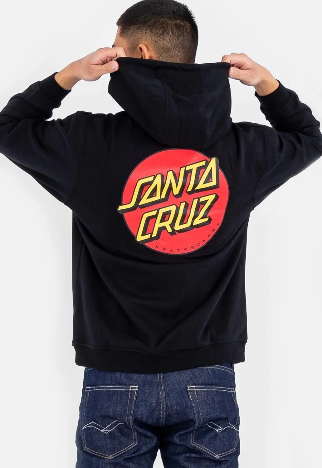 Classic Dot Chest Hoodie sold by Damaged Society product image thumbnail 2