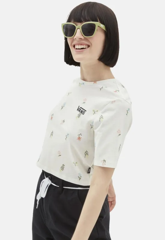 Micro Ditsy Crop T-Shirt sold by Damaged Society