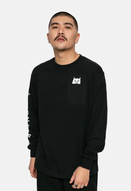 Lord Nermal Pocket Long Sleeved Top sold by Damaged Society