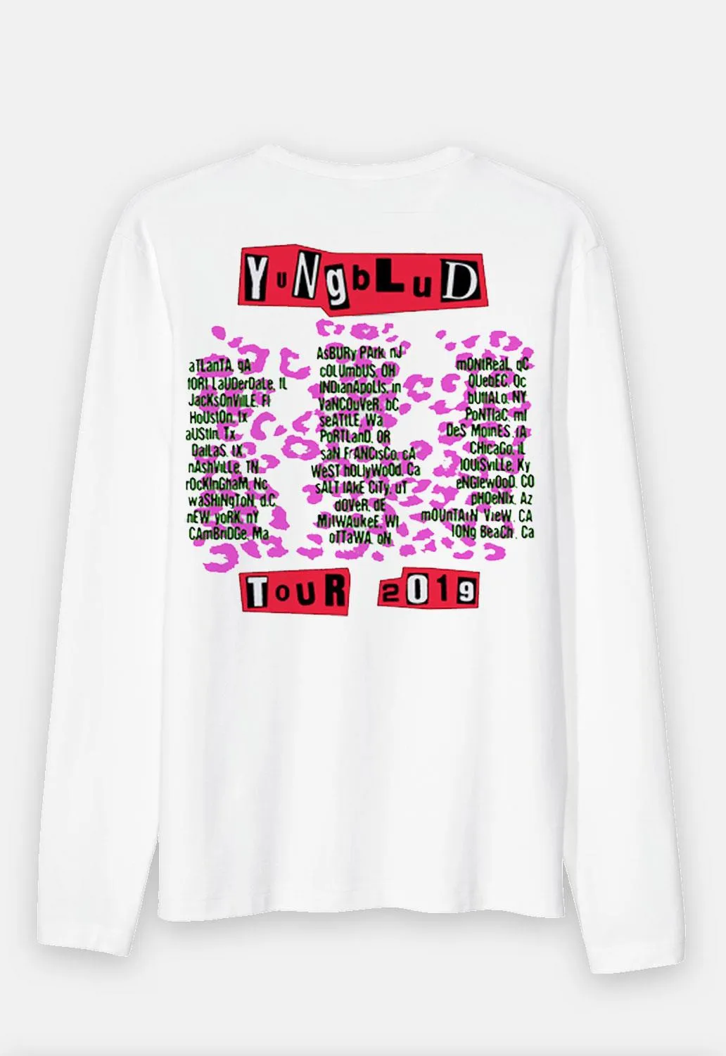 Tour Long Sleeved Top sold by Damaged Society product image thumbnail 2