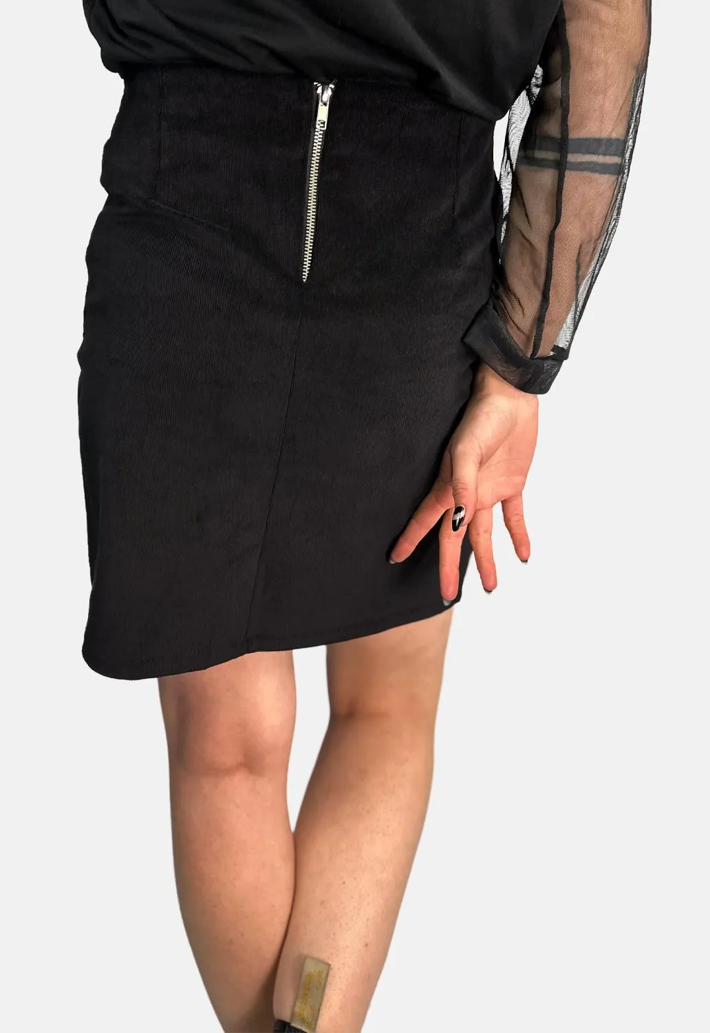 Essential Mini Skirt sold by Damaged Society product image thumbnail 4
