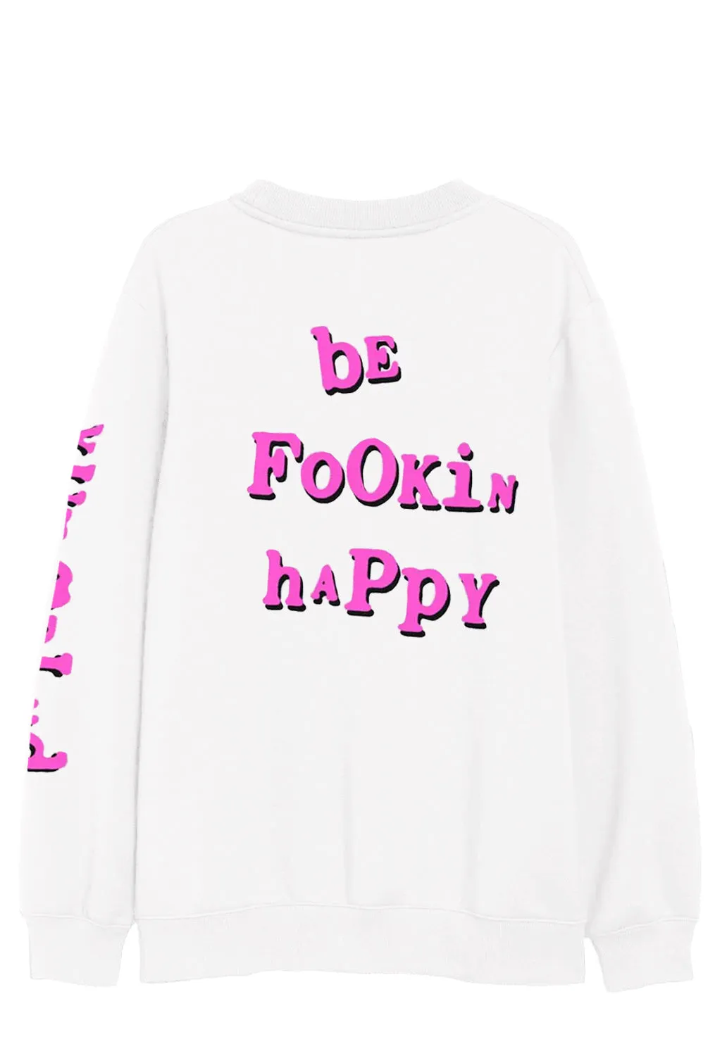 Raver Smile Sweatshirt sold by Damaged Society product image thumbnail 2