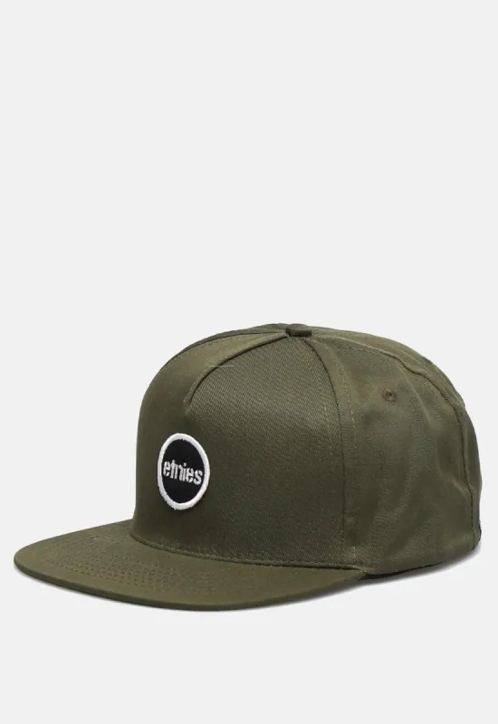 Stencil Patch Snapback made by Etnies