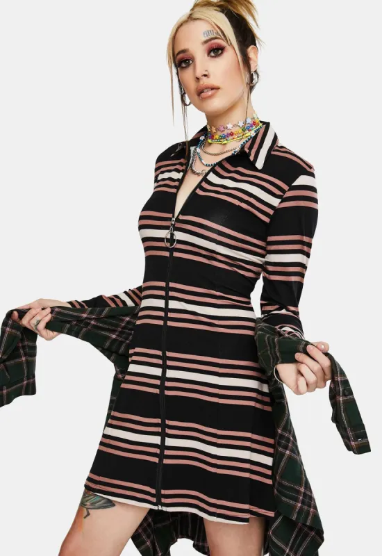 Strike Out Polo Dress sold by Damaged Society