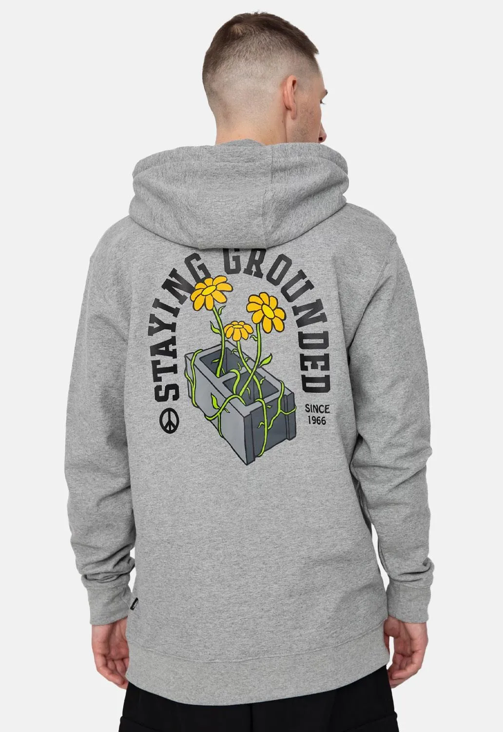Staying Grounded Hoodie sold by Damaged Society product image thumbnail 2