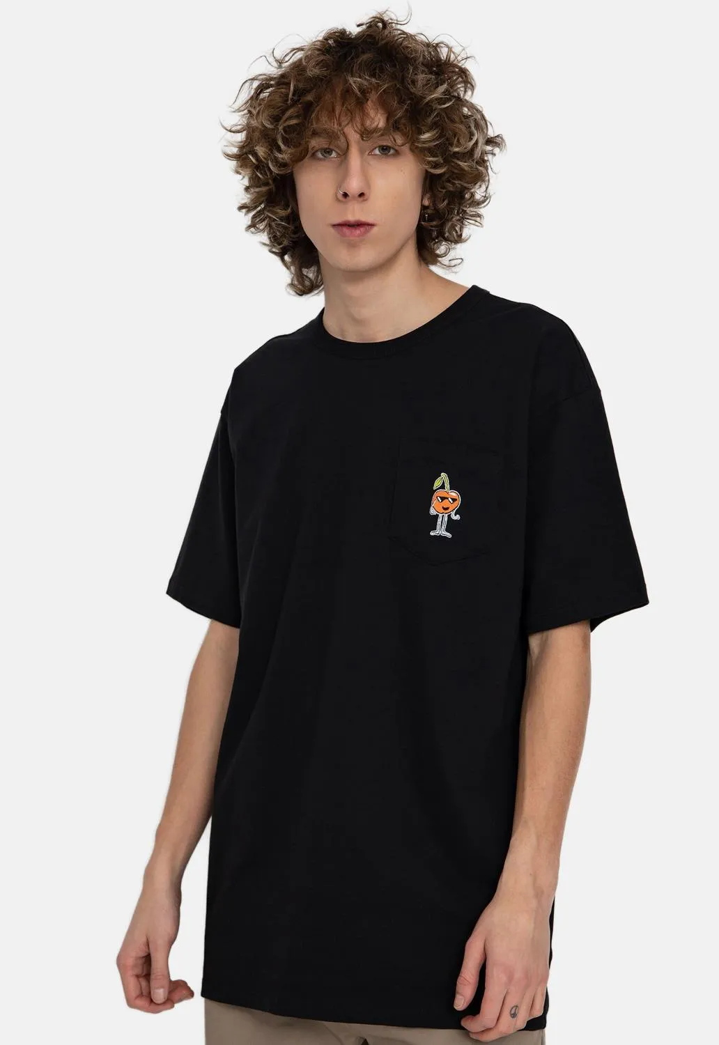 Off The Wall Graphic Pocket T-Shirt sold by Damaged Society