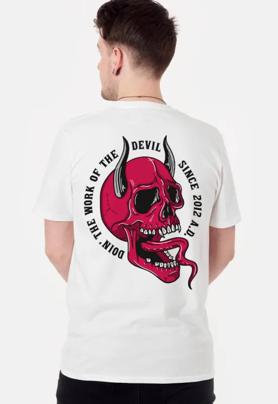 Devils Work T-shirt sold by Damaged Society