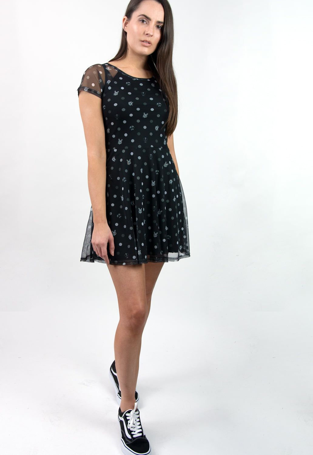 Odd One Out Skater Dress sold by Damaged Society product image thumbnail 5
