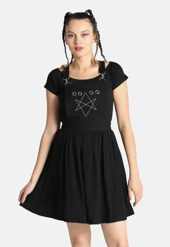 Destroya Pinafore Dress sold by Damaged Society
