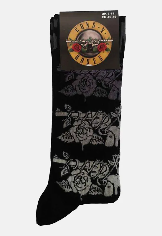 Monochrome Pistols Socks sold by Damaged Society