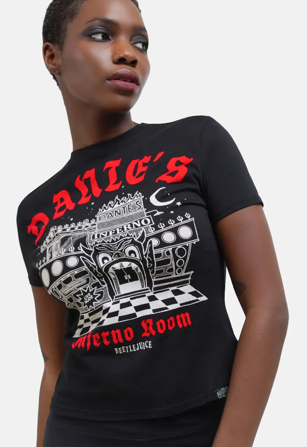 Dante's Inferno Fitted T-Shirt sold by Damaged Society