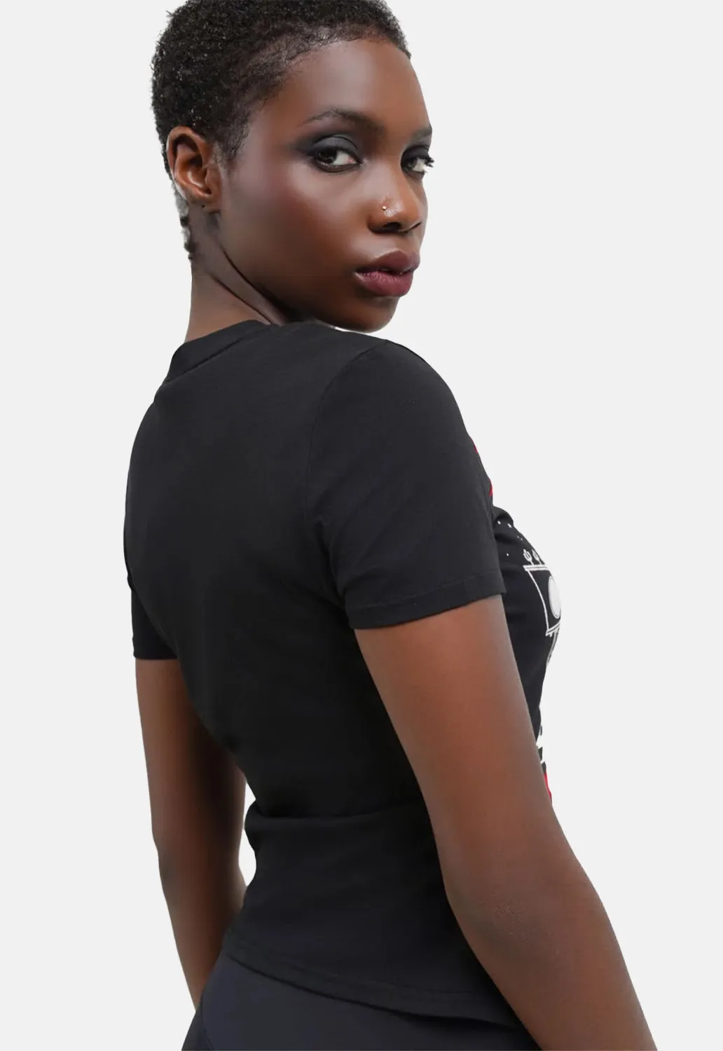 Dante's Inferno Fitted T-Shirt sold by Damaged Society product image thumbnail 3