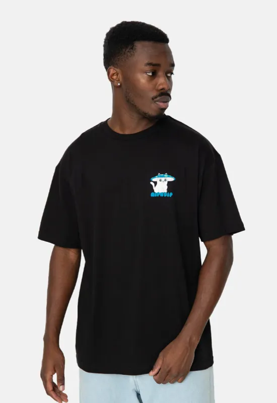 Shroom Cat T-Shirt sold by Damaged Society