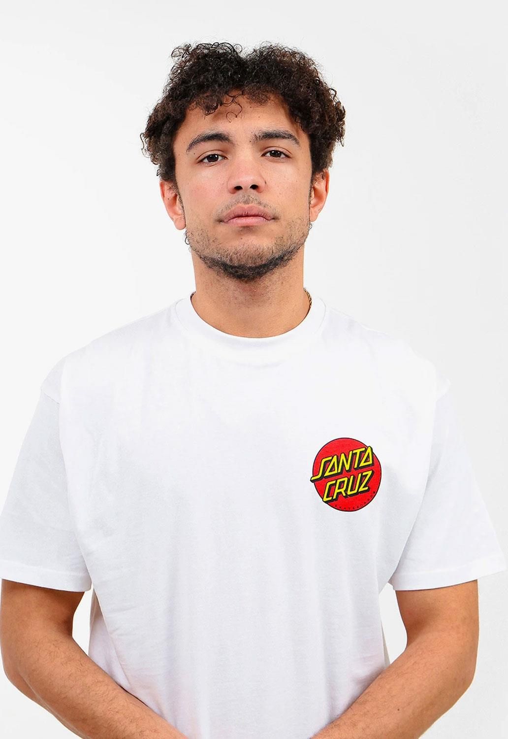 Classic Dot Chest T-Shirt sold by Damaged Society product image thumbnail 3