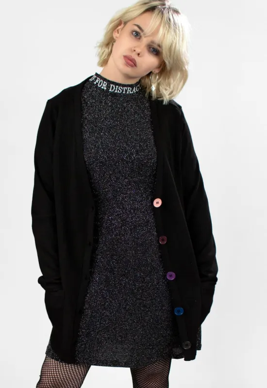 Raincloud Cardigan sold by Damaged Society