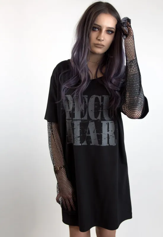 Peregrine T-Shirt Dress sold by Damaged Society
