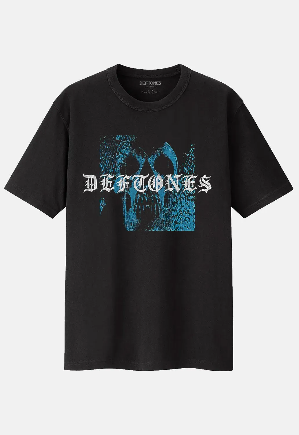 Static Skull T-Shirt sold by Damaged Society